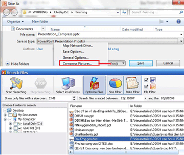 Cách giảm kích thước tập tin PowerPoint 