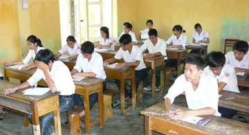 Thí sinh tốt nghiệp đặc cách đều xếp loại trung bình