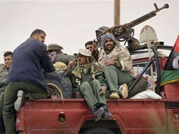 Anh gửi áo giáp tới cho lực lượng nổi dậy ở Libya