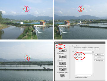 Cách thực hiện ảnh góc rộng bằng Photoshop CS