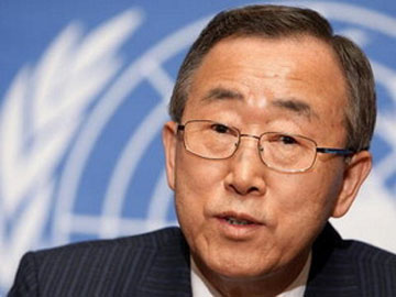 Tổng thư ký LHQ Ban Ki-moon kếu gọi xử tội ác chiến tranh ở Syria