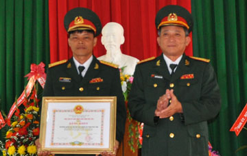 Kỷ niệm 65 năm ngày thành lập Trường Quân sự tỉnh