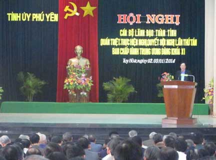 Quán triệt Nghị quyết Hội nghị Trung ương 8 (khóa XI) 
