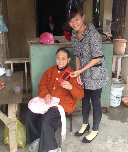 Xuân về với gia đình hai chị em võ sĩ