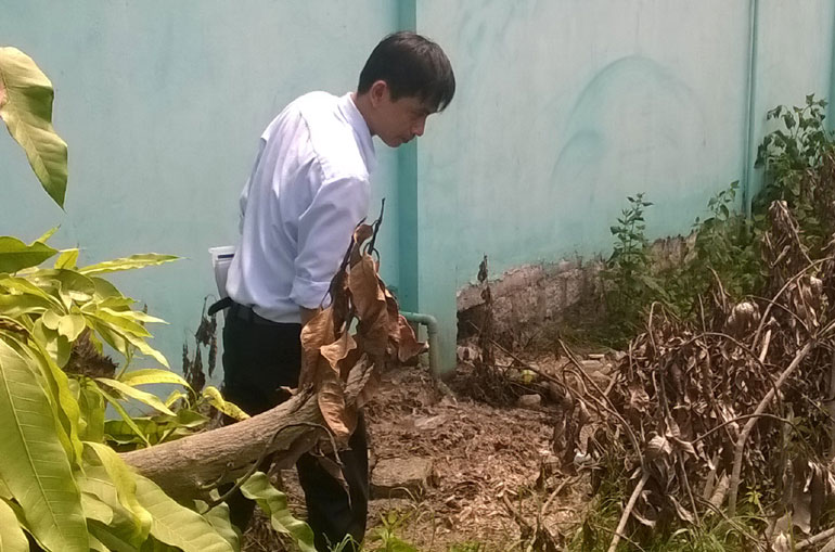 Phát hiện một công ty xả thải gây ô nhiễm môi trường 