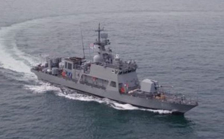 Hải quân Hàn Quốc tiếp nhận tàu tuần tiễu cao tốc 230 tấn