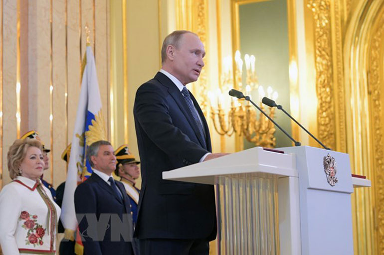 Tổng thống Vladimir Putin đề ra nhiệm vụ chiến lược phát triển nước Nga