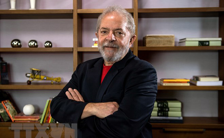 Đảng Lao động Brazil đề cử ông Lula da Silva tranh cử Tổng thống