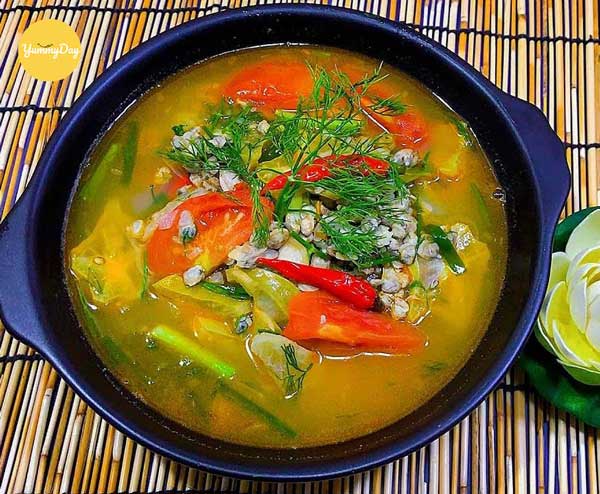 Nhớ món canh hến