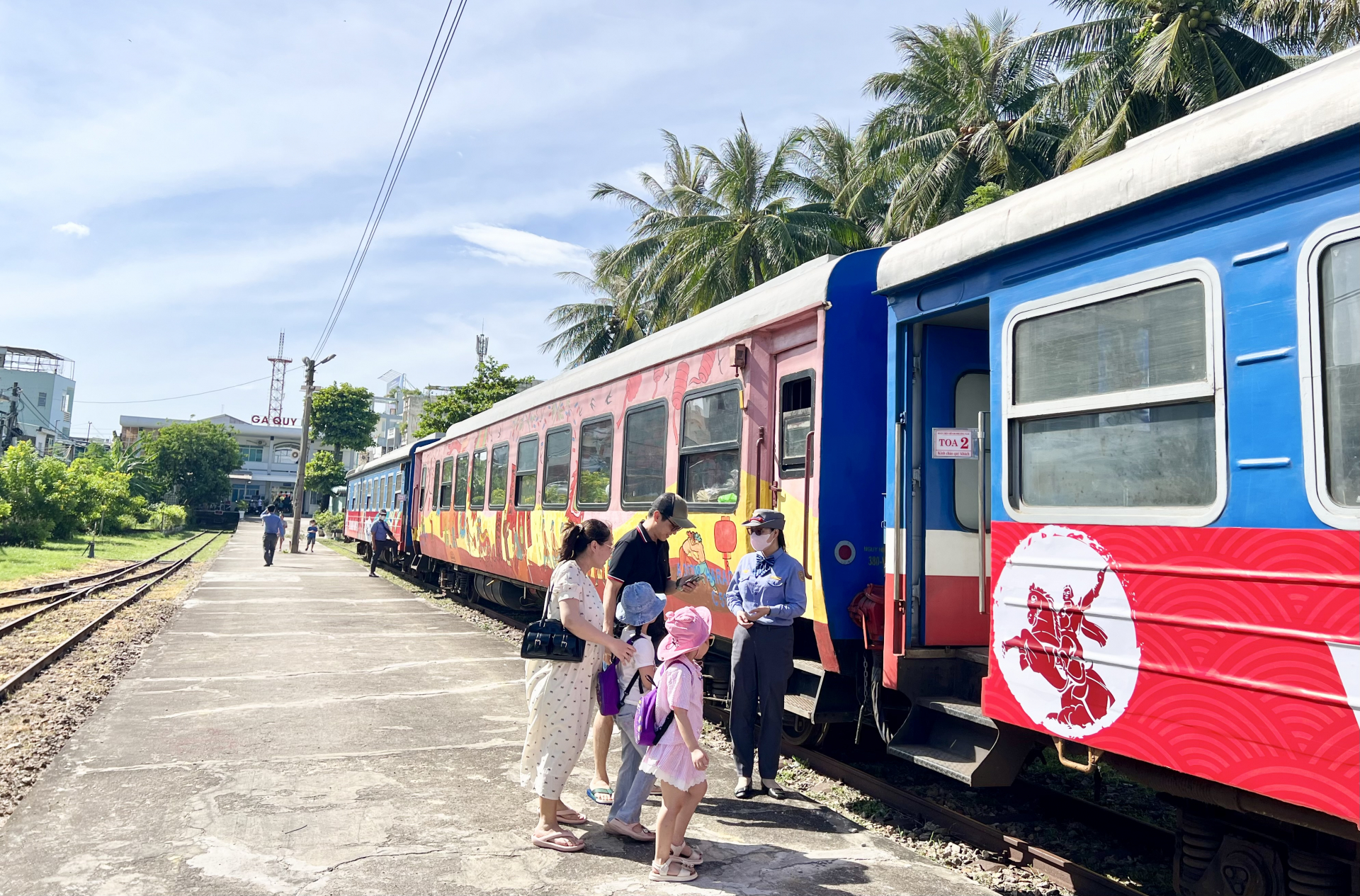 Trải nghiệm chuyến tàu Về miền đất võ