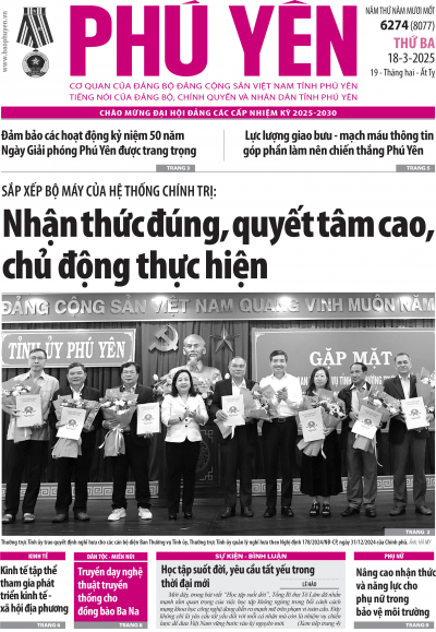 Đọc báo in ngày 18-3-2025