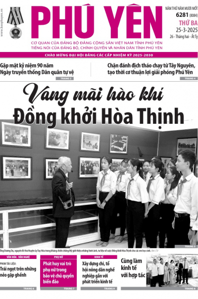 Đọc báo in ngày 25-3-2025
