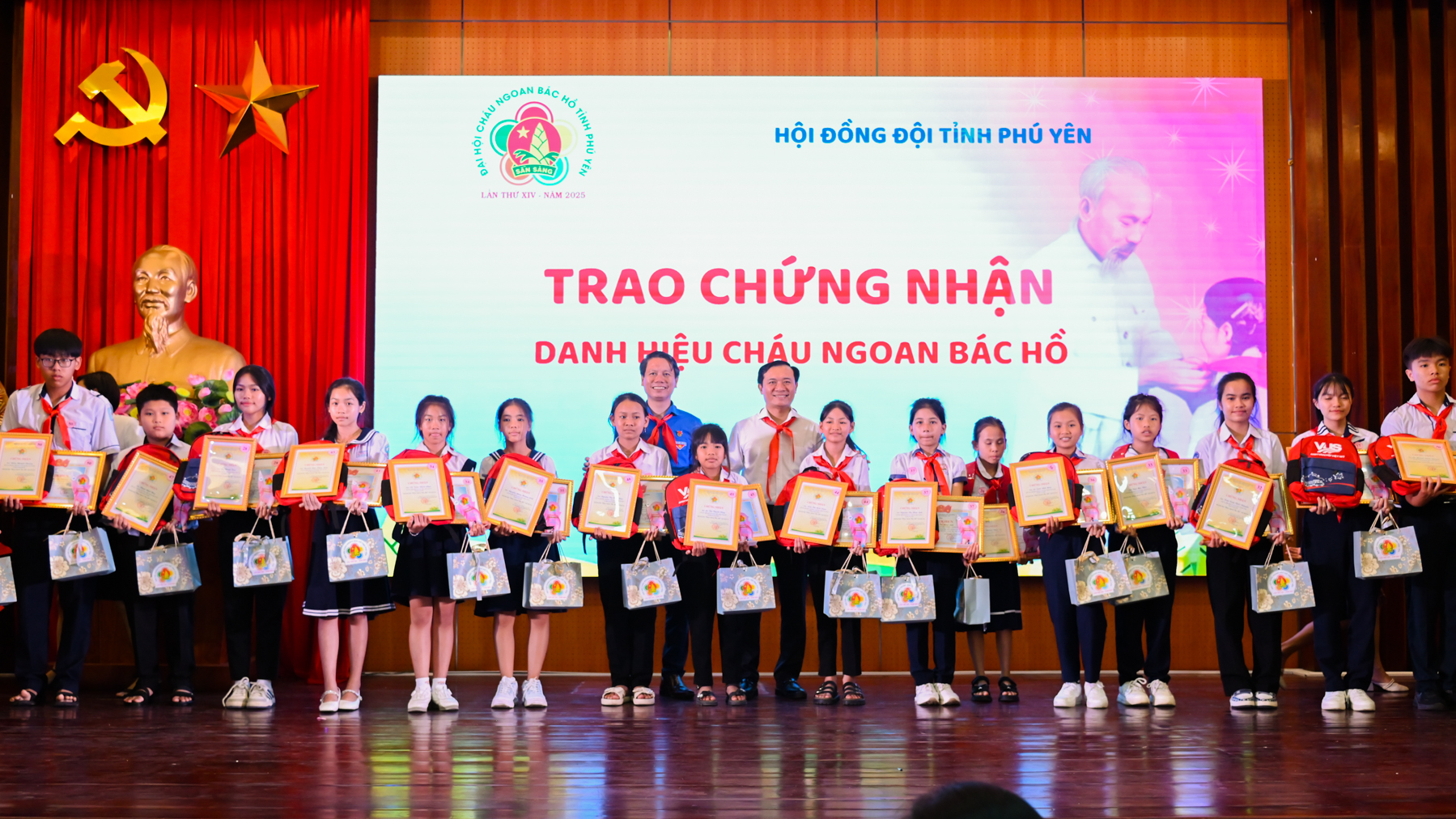 Tuyên dương 206 Cháu ngoan Bác Hồ cấp tỉnh