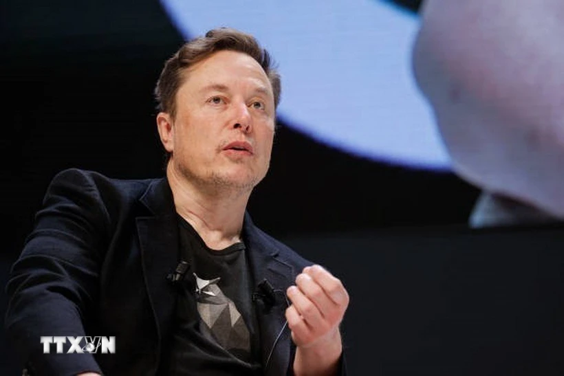 Tỉ phú Elon Musk. Ảnh: Getty Images/TTXVN