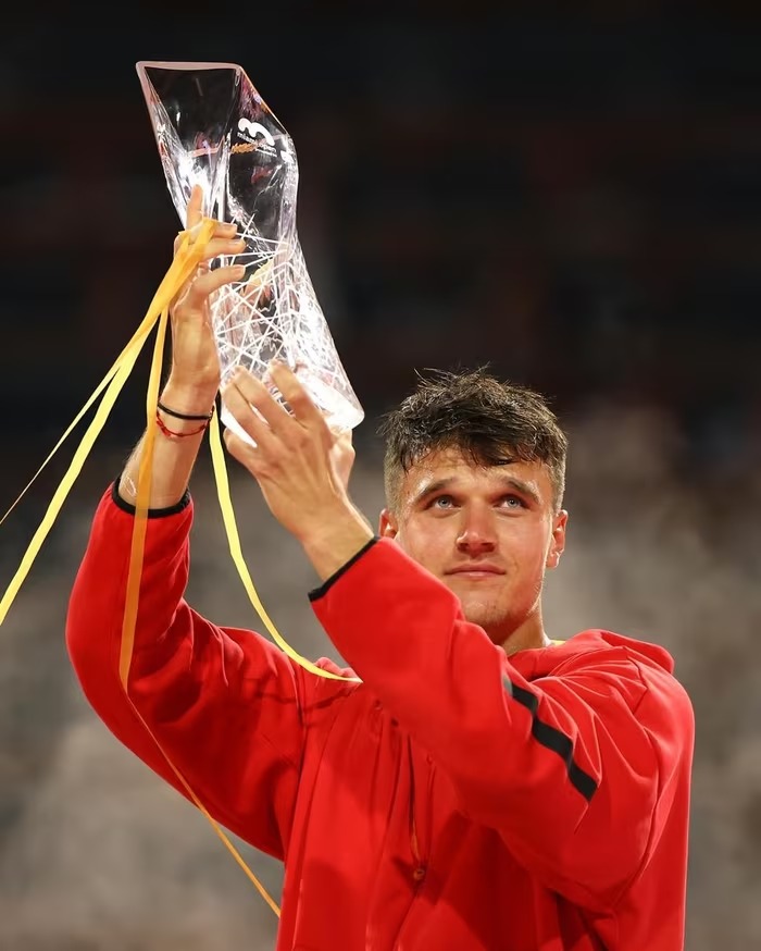 Mensik giành danh hiệu ATP đầu tiên trong sự nghiệp. Ảnh: US Open