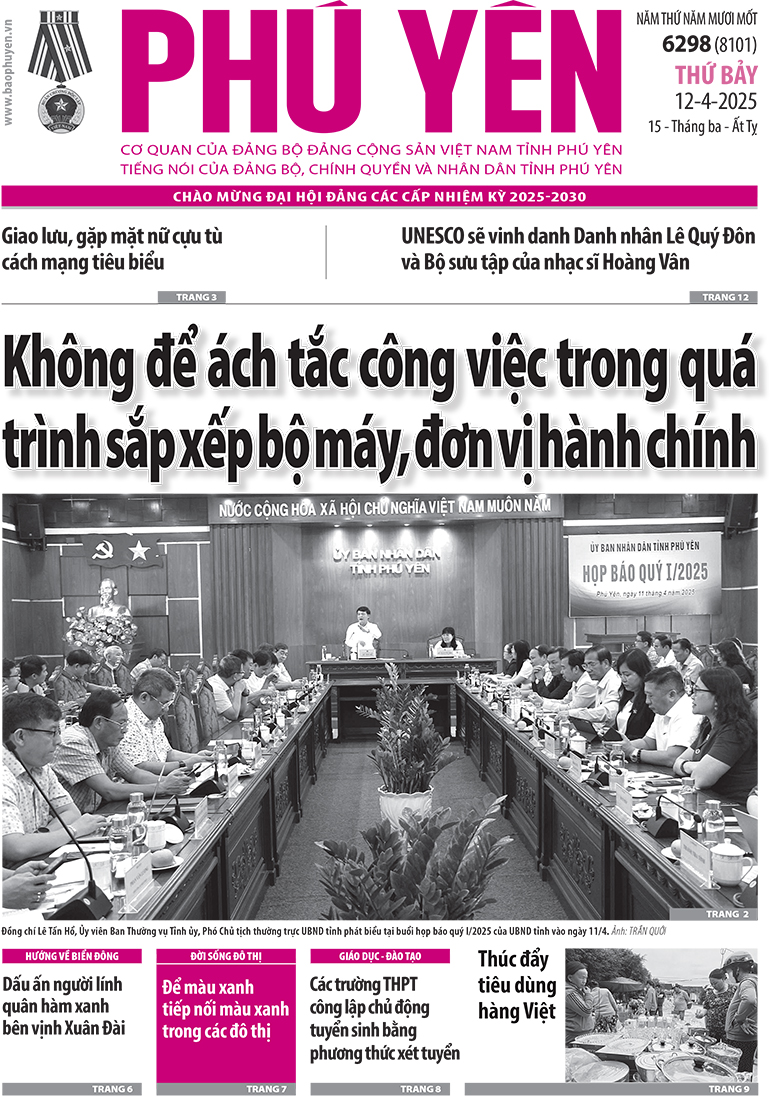 Đọc báo in ngày 12-4-2025