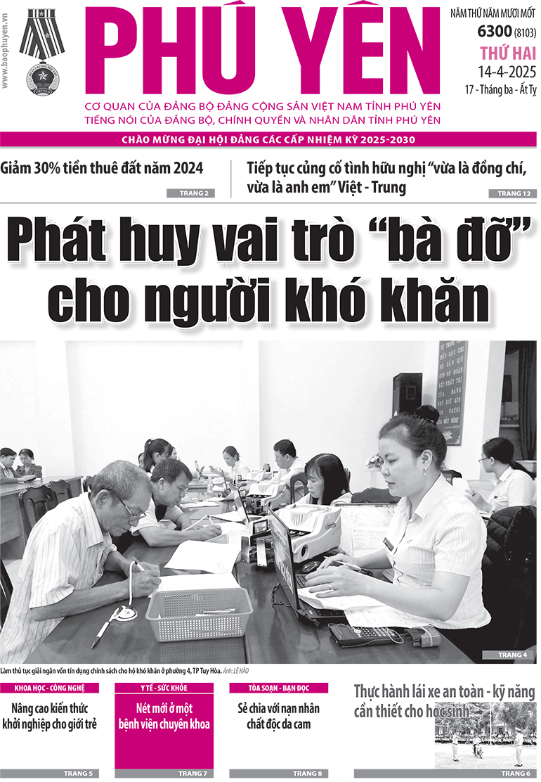 Đọc báo in ngày 14-4-2025