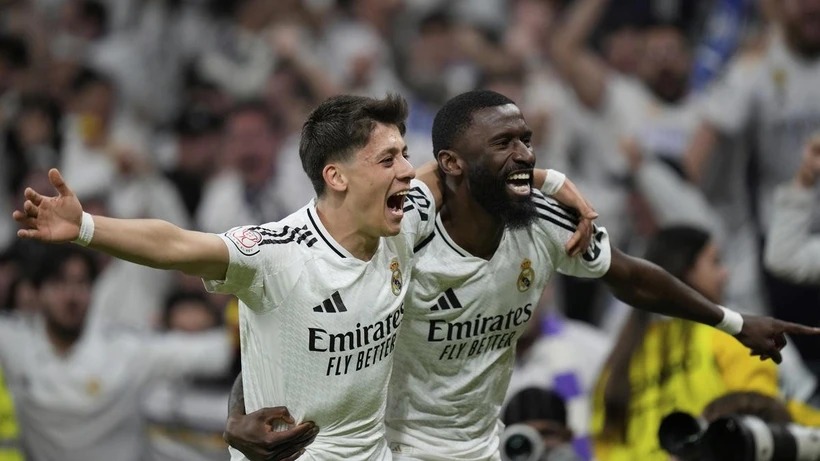 Real Madrid ghi tên mình vào chung kết Cúp Nhà vua Tây Ban Nha 2024-2025.