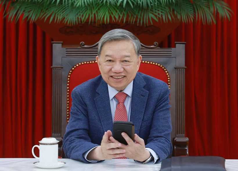 General Secretary of the Communist Party of Vietnam Central Committee To Lam. Photo: VNA