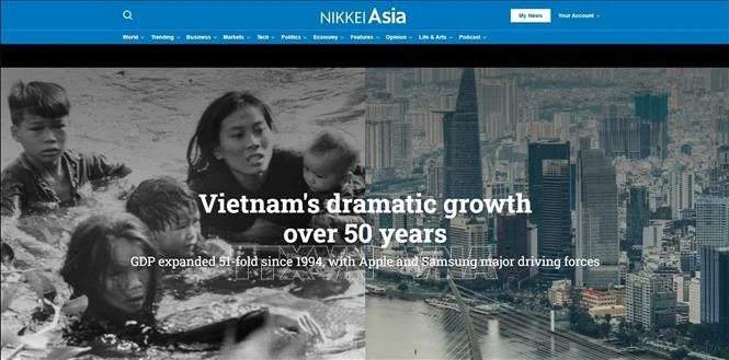The article on Nikkei Asia. Screenshot photo