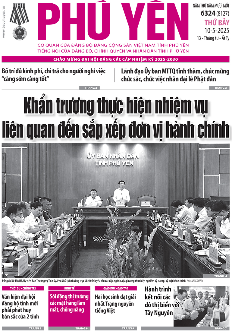Đọc báo in ngày 10-5-2025