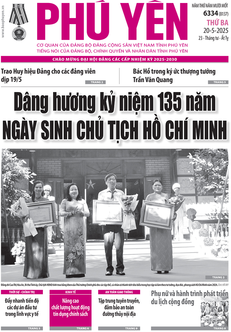 Đọc báo in ngày 20-5-2025