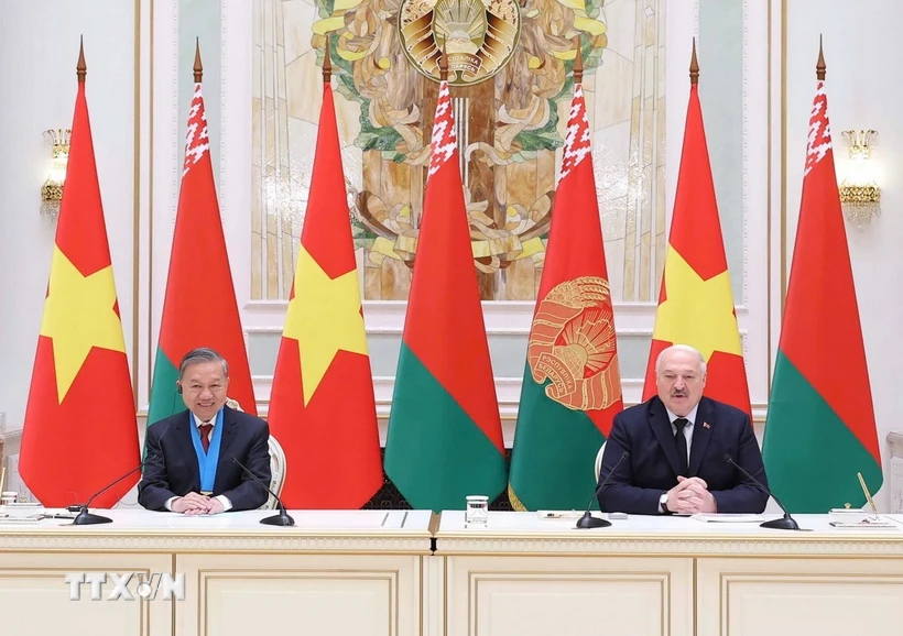 Việt Nam - Belarus chính thức thiết lập quan hệ Đối tác chiến lược