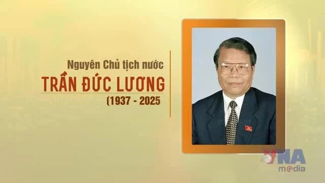Tran Duc Luong, former member of the Politburo and former President of the Socialist Republic of Vietnam. Photo: VNA