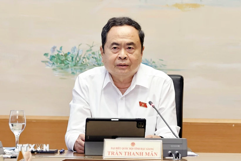 Chủ tịch Quốc hội Trần Thanh Mẫn. Ảnh: TTXVN