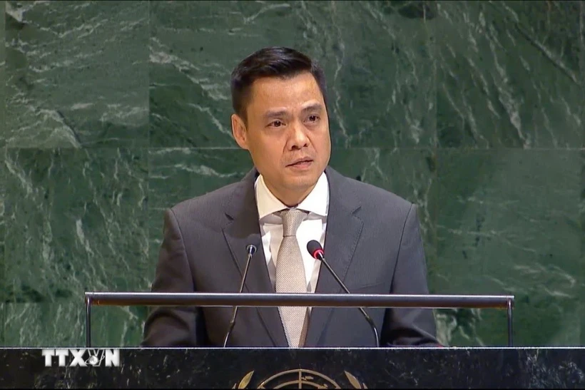 Ambassador Dang Hoang Giang, Permanent Representative of Vietnam to the United Nations. Photo: VNA