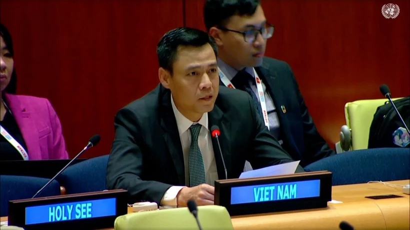 Ambassador Dang Hoang Giang, Permanent Representative of Vietnam to the United Nations. Photo: VNA