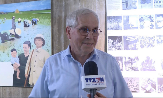 Ông Jean-Jacques Guérin, Tổng thư ký Hội hữu nghị Pháp - Việt (AAFV). Ảnh: TTXVN