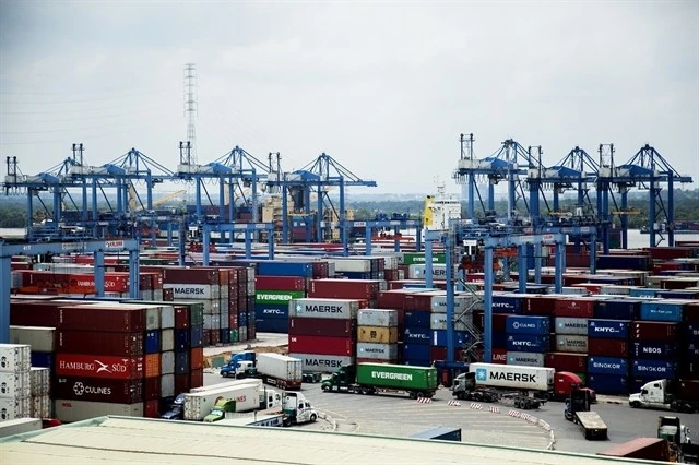 Tan Cang Saigon - the most modern and largest port in Vietnam. Photo: VNA