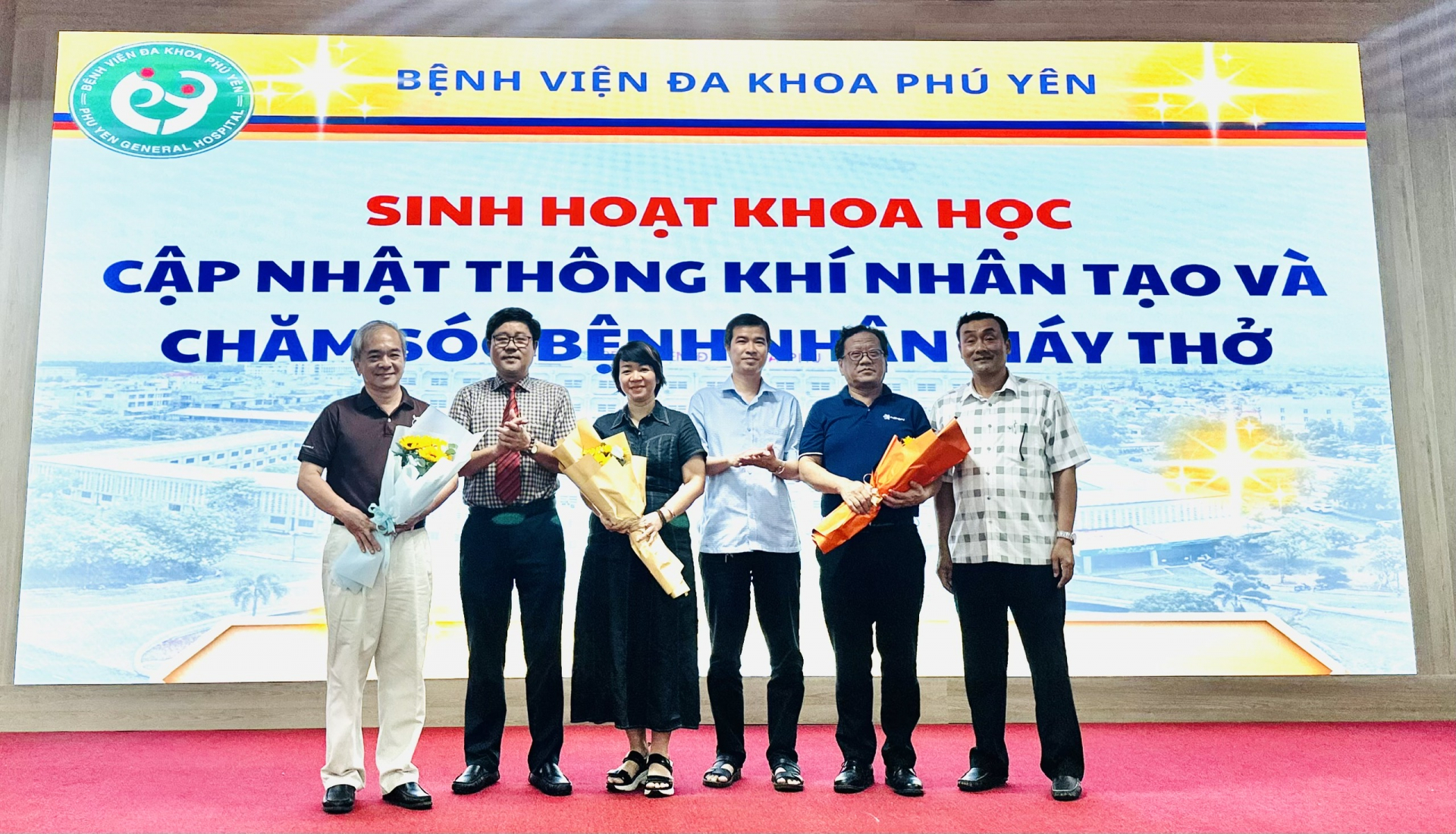 Sinh hoạt khoa học Cập nhật thông khí nhân tạo và chăm sóc bệnh nhân máy thở