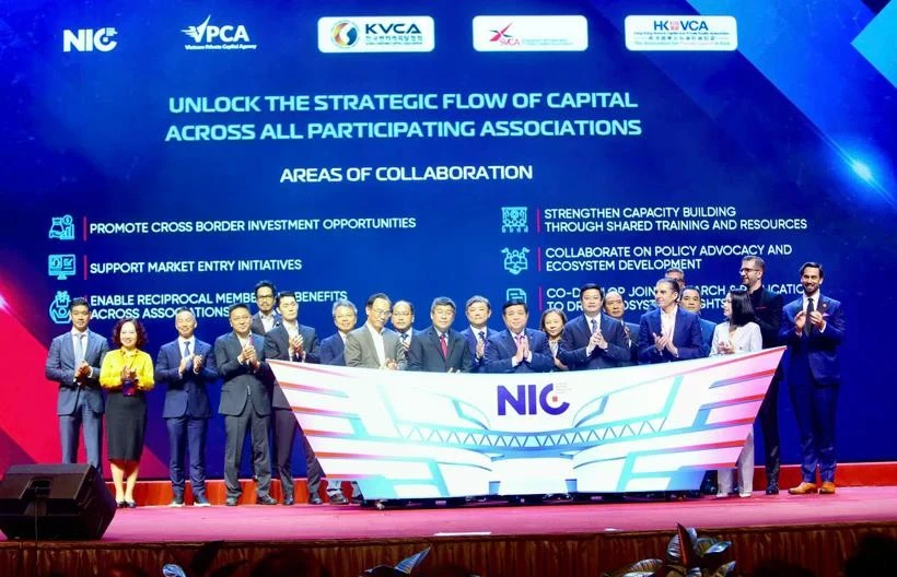 The Vietnam Innovation and Private Capital Summit 2025 takes place on April 22. Photo: VNA
