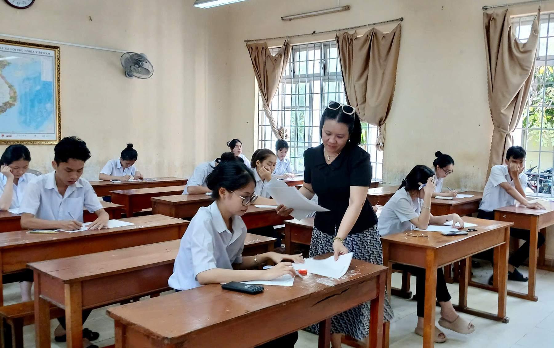 Công tác chuẩn bị tổ chức Kỳ thi tốt nghiệp THPT năm 2025 cơ bản hoàn tất
