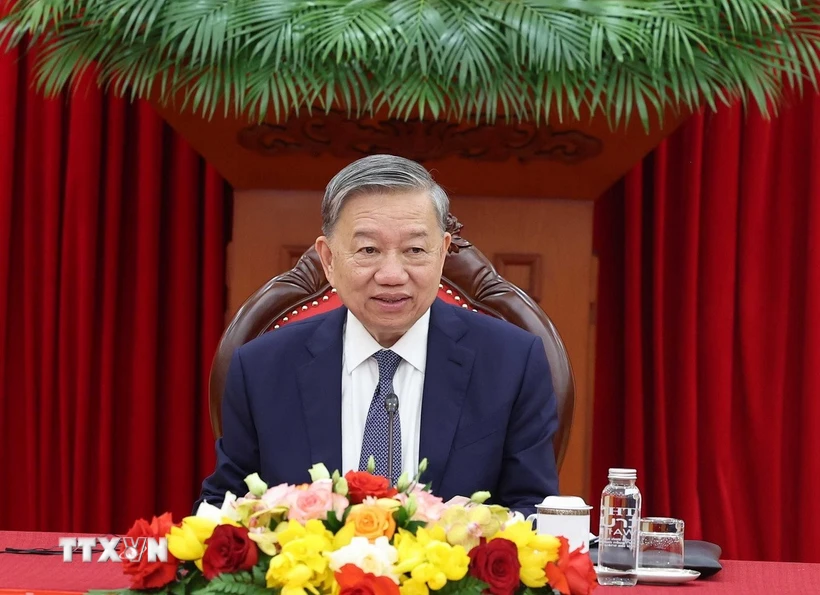 Party General Secretary To Lam. Photo: VNA