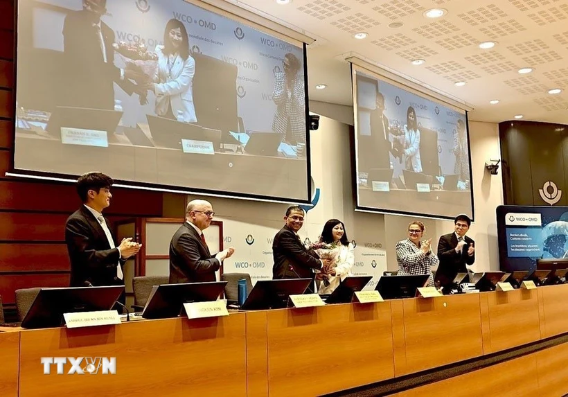 Vietnam shares experience to enhance international customs cooperation in October 2024. Photo: VNA