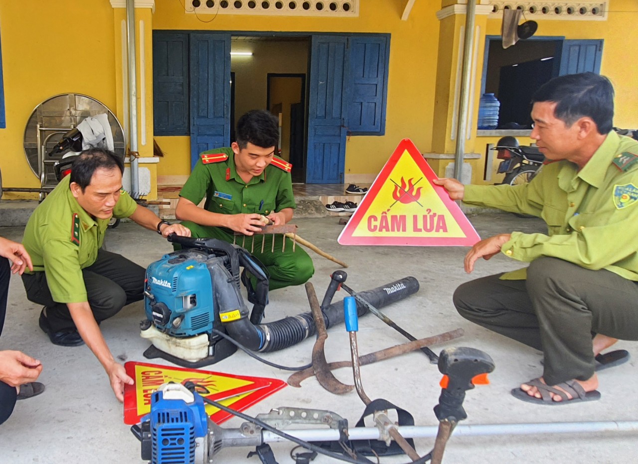 Kiểm tra công tác bảo vệ và phòng cháy, chữa cháy rừng năm 2025