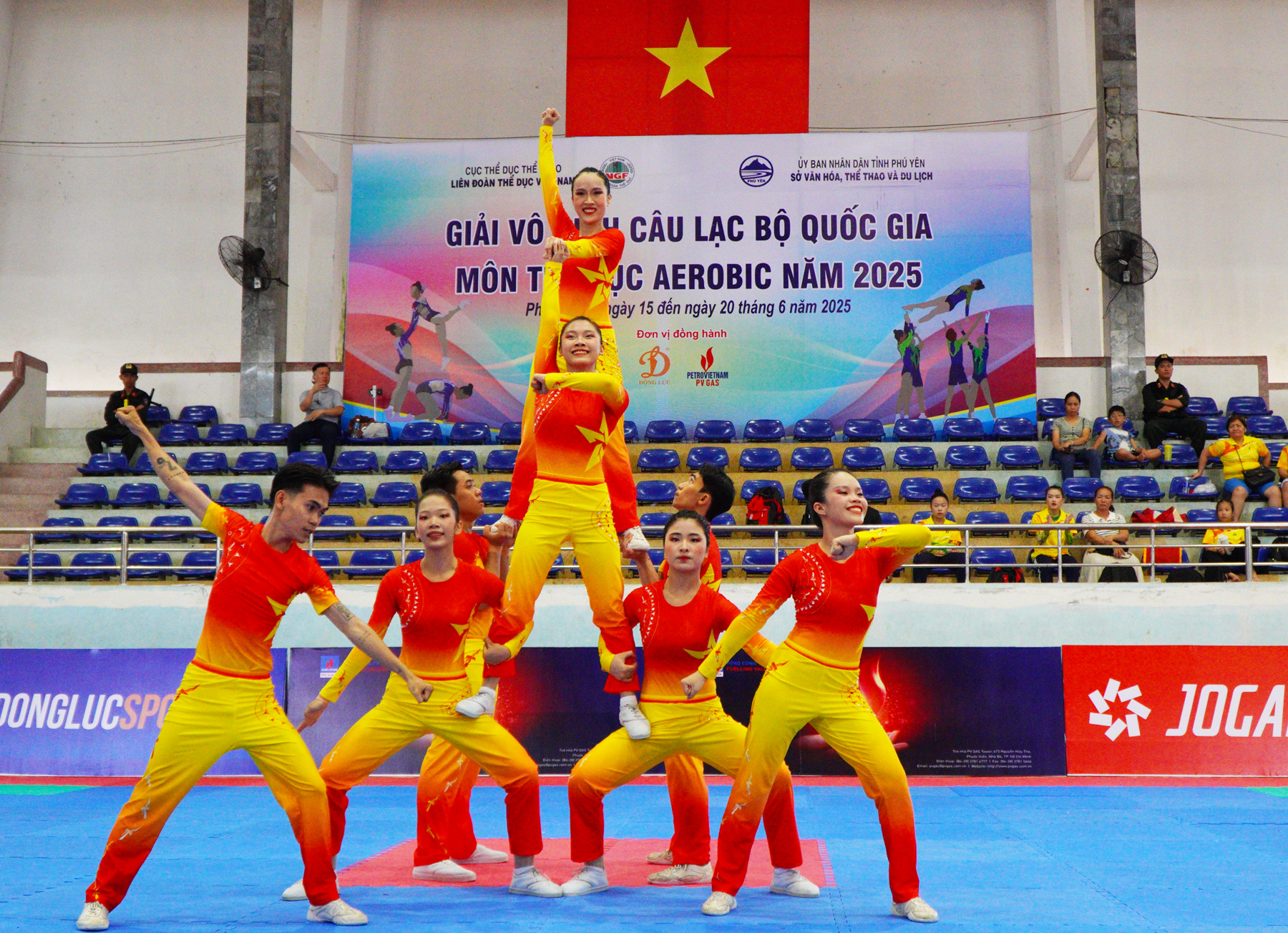 200 VĐV tranh tài tại Giải vô địch các CLB quốc gia môn Thể dục Aerobic