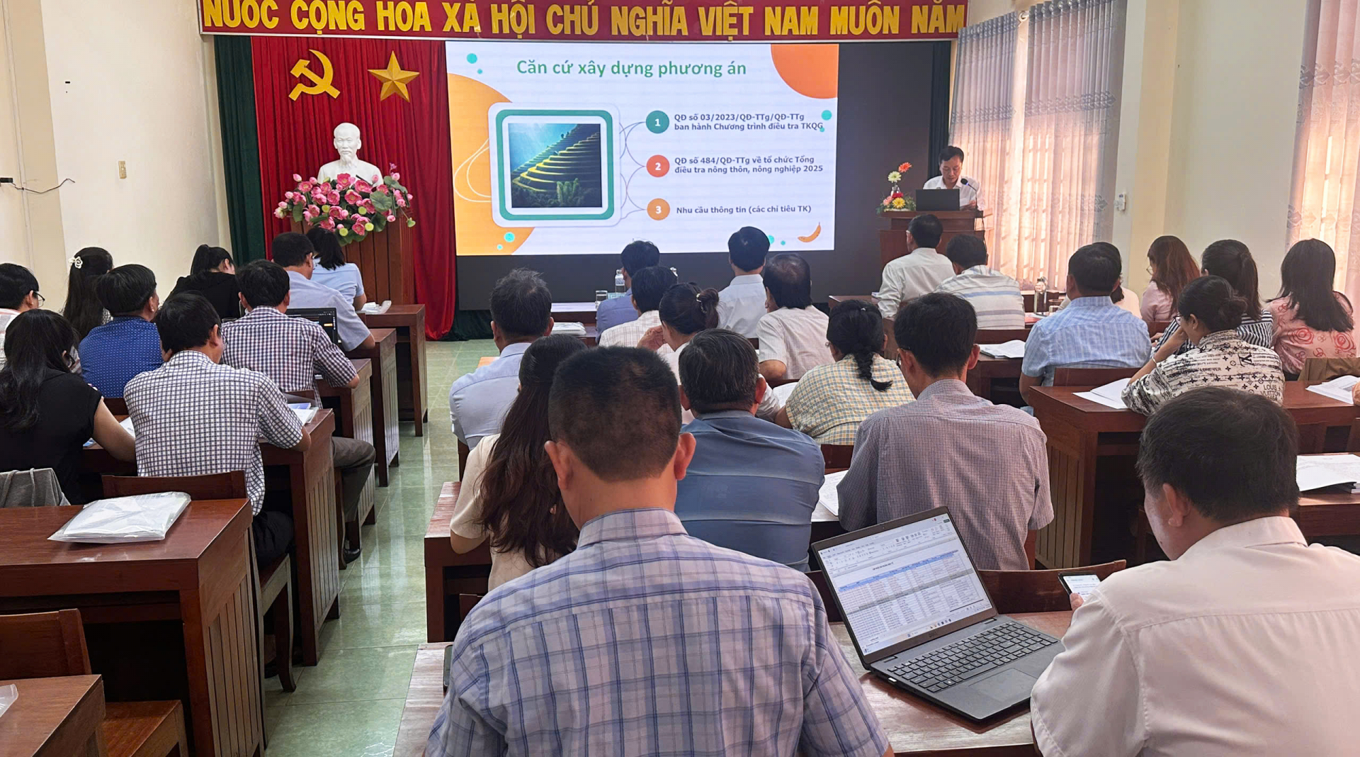 Tập huấn nghiệp vụ Tổng điều tra nông thôn, nông nghiệp