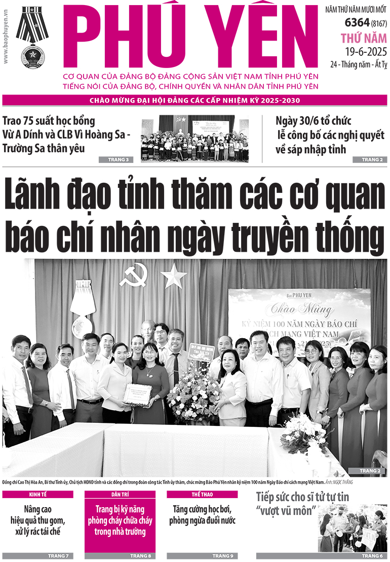 Đọc báo in ngày 19-6-2025