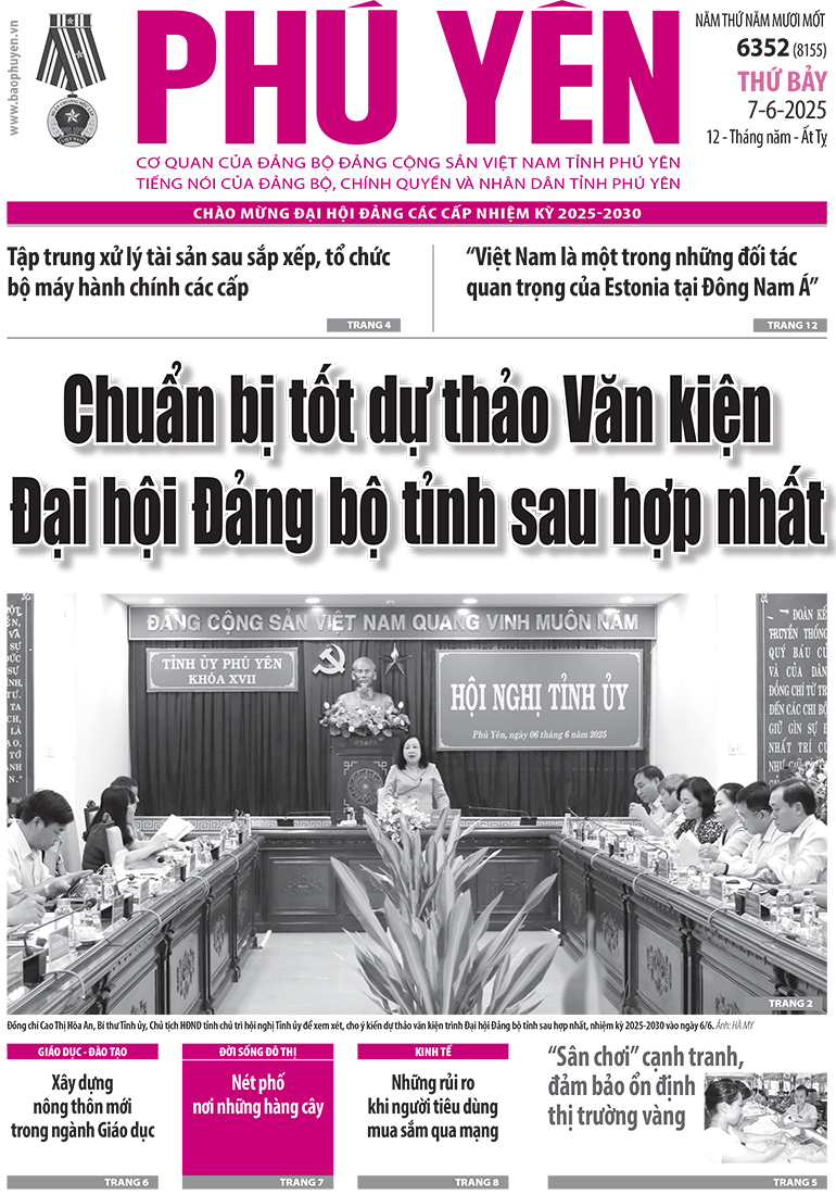 Đọc báo in ngày 7-6-2025