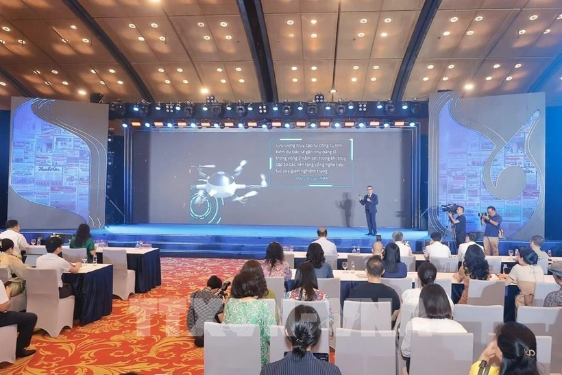 At the second National Press Forum. Photo: VNA