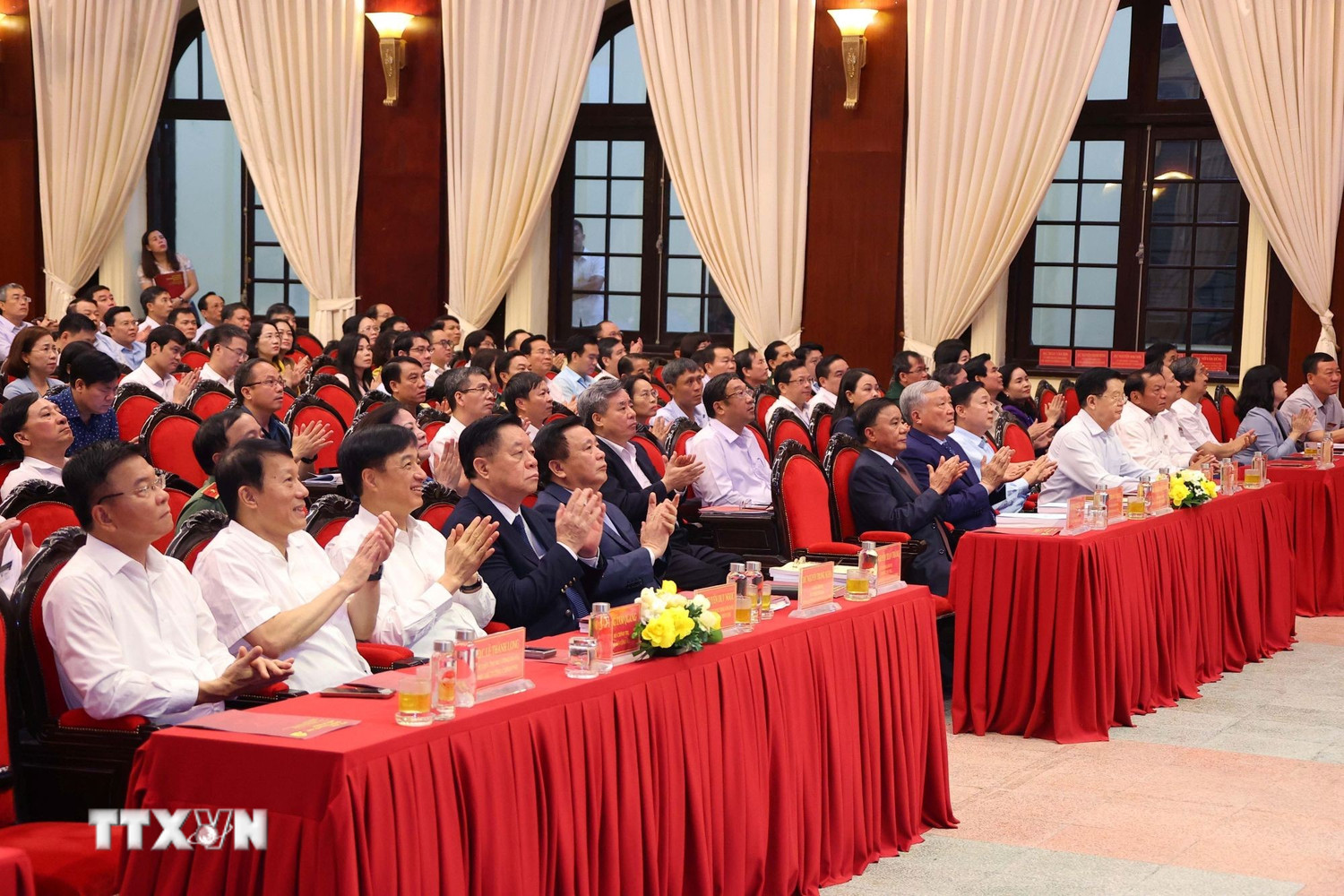 Các đại biểu dự hội nghị. (Ảnh: Văn Điệp/TTXVN)