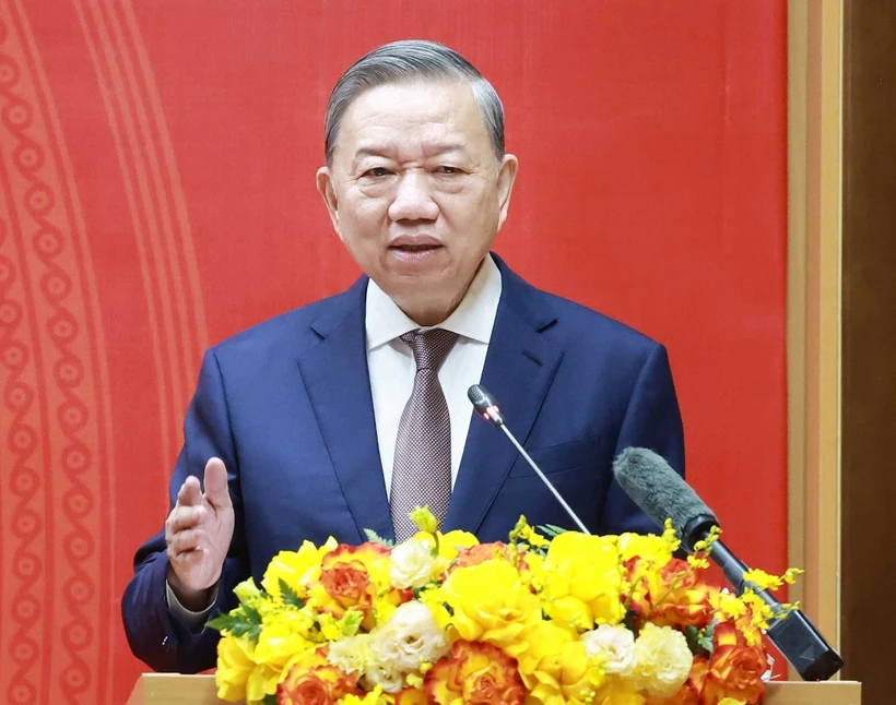 Party General Secretary To Lam. Photo: VNA