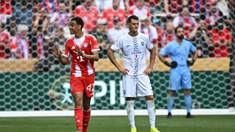 Bayern Munich dễ dàng vùi dập Auckland City. Nguồn: AFP